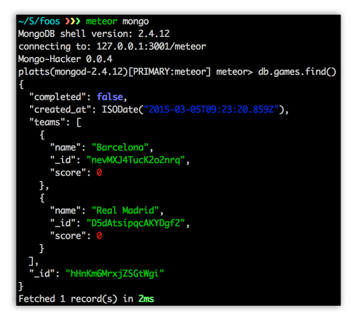The 'mongo-hacker' npm package makes it a lot clearer